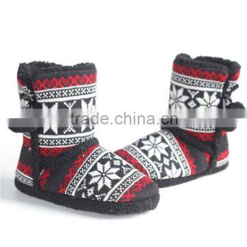 Classical indoor slipper boot for woman