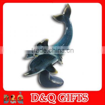 Sealife decorative polyresin dolphin figurines