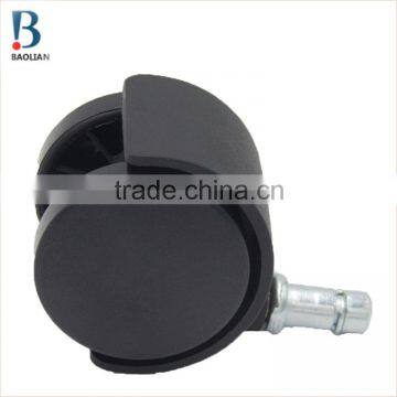 BIFMA Standard China BL 1"black Mini Duty Nylon Grip Ring Stem Appliance Caster Wheels photo-3
