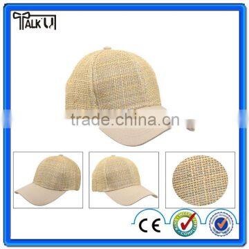 Custom Straw and Paper Pattern Baseball Cap Snapback Hat Fashion Cap photo-3