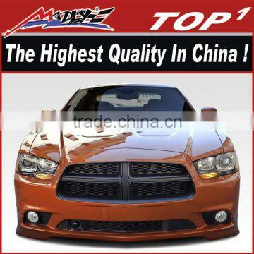 Bodykits for 2011-2013 Dodge Charger Polyurethane Diablo Front Lip Under Spoiler Air Dam