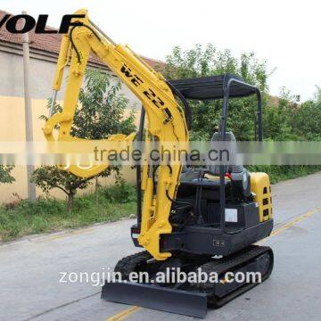 WOLF 2ton hydraulic excavtor, chinese mini excavator, chinese mini excavator for sale UK