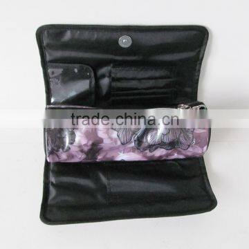 2016 fashion 230 PVC roll up fold cosmetic bag