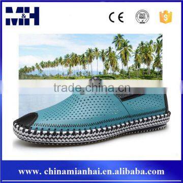 Summer Fashion Casual Genuine Leather Moccasin Men Flat Shoes