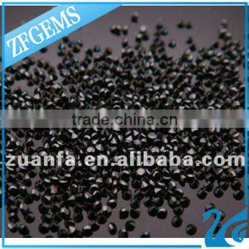 1mm to 2mm Wax Casting black Nano spinel gemstone