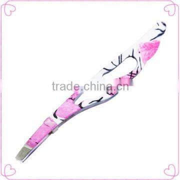 Beauty stainless steel tweezers for eyelash extension