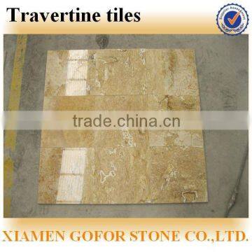 Travertine flooring