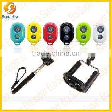 mobile phone newest best selfie monopod with bluetooth remote control shutter,bluetooth selfie stick monopod factory selling