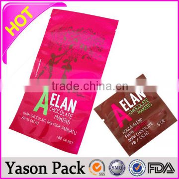 Yason adhesive plastic bags backpacking plastic bag 2015 die cut plastic bag