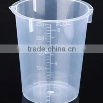 250ml PP plastic measuring cup