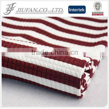 Jiufan Textile span jacquard jersey soccer fabrics wholesale plain hoodie jackets