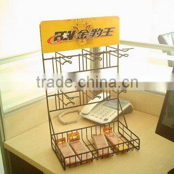 Display stand for batteries(metal rack )