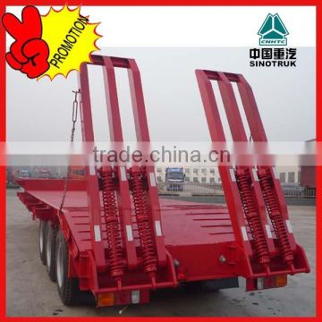 Three Axles Lowbed Truck Trailer for Sale