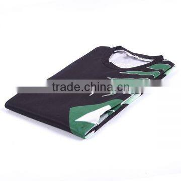 Wholesale China Mens Sports Shooter Round Neck Custom Team Sublimated Tee photo-5