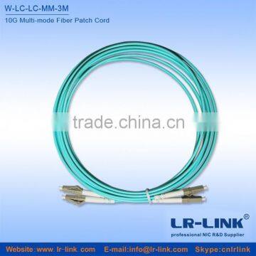 10G LC To LC Multi Mode Fiber Patch Cord With 3M