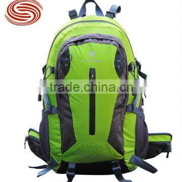 Wholesale & Retail Backpack 40L Mountaineering Bags Travel Bags Green Backpack Support for Mixed Batch