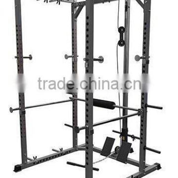 Heavy Duty Power Cage with Band Pegs and Multi-Grip Chin-Up