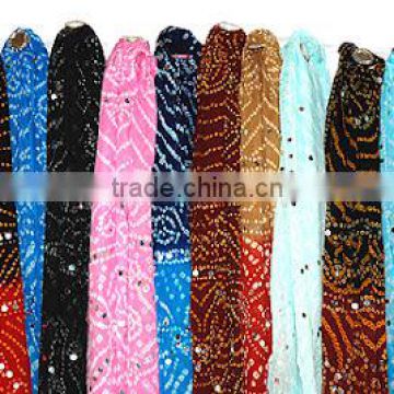 Designer Dupattas , Fancy Dupattas , Indian Dupattas, Bandhej Stole, Rajasthani Dupatta