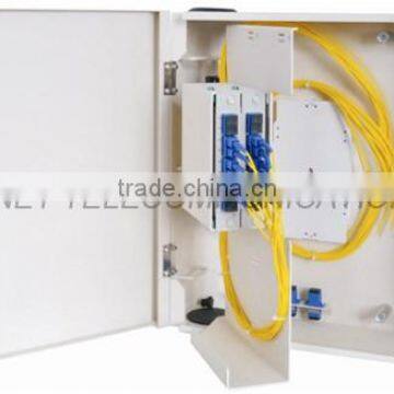 Wall mounting fiber splitter box