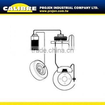 CALIBRE One Man Pressure Brake Fluid Bleeder Brake Bleeding Kit photo-2