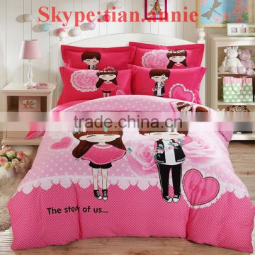 Home choice bedding soft girl kid's crib bedding set