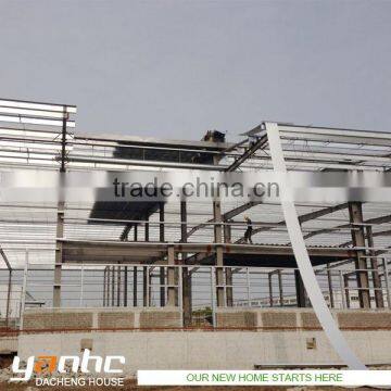 Designed Single Steel Sheet Steel Structure Warehouse / Steel Frame Workshop / Steel Workshop