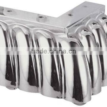 metal zinc alloy chrome legs for sofa F207b