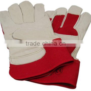 Working Leather Gloves with CE approval(SQ-006)