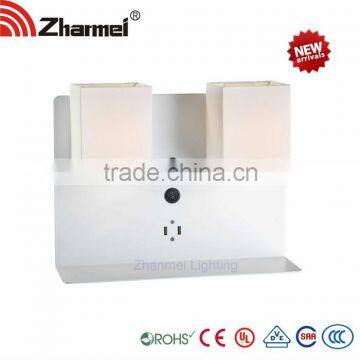 Two Switch and USB Charger Modern Wall Lamp,bedside Lamp photo-6