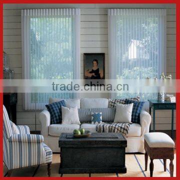 High quality European style basswood salts vertical blinds