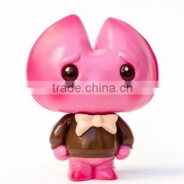 Lovely cartoon No Good Face pvc figure for sale/OEM Make limited edition plastic figure/Design Make PVC Figures China Factory