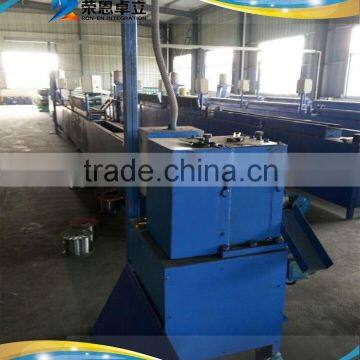 Glued steel fiber making machine