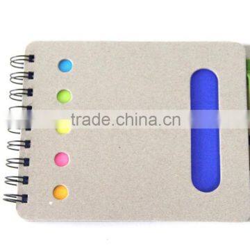 recycled spiral notebook with pen,Wenzhou