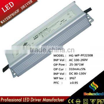 HG-WP-PF2230B LED driver lamps driver 25-36*1W