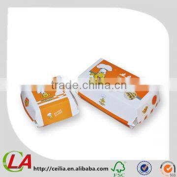 Square and Rectangle Hamberger Food Box Paper Packing