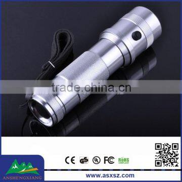 Hot Sale 3W Multicolor Changing LED Flashlight Torch