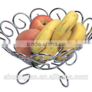 ISO certificate metal wire fruit basket