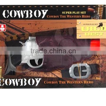 Cowboy toy gun holster BO plastic gun kid play set