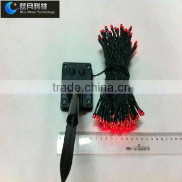 High quality red solar mini lights led string