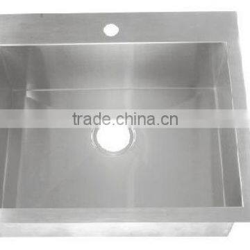 Handmade stainless steel kitchen sinks wholesale