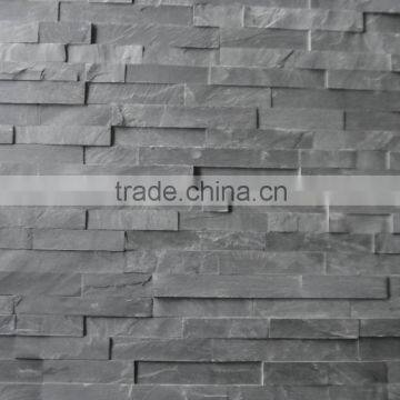 hot sale black slate veneer stone