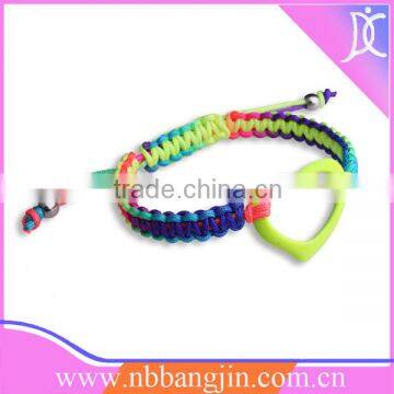 Fashion Weave Heart bracelet,2013 sting bracelet