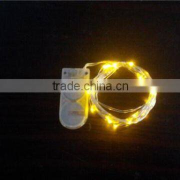 Starry Button CR2032 Battery String Lights Powered Waterproof Led Light photo-3