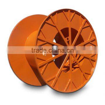 Welding Reinforced Steel Spool Bobbin for Wire Production photo-2