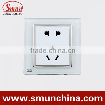 wall socket 2 poles /3 poles /5 poles golden, white, black