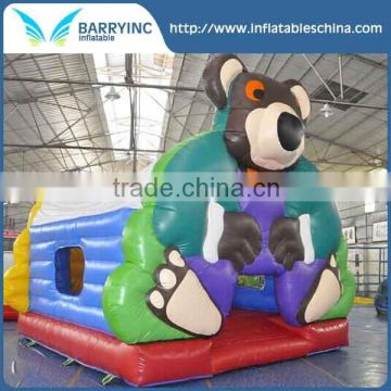 Sale party bouncer baby bear inflatable bouncer house , air rock bouncer for sale