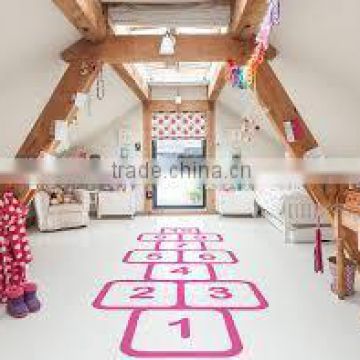 pvc floor sticker