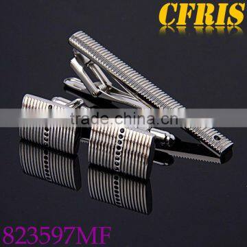 Jewelry Tie Clip Cufflink Sets