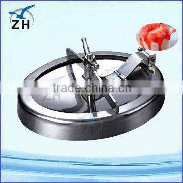 Food grade stainless steel precast concrete manhole