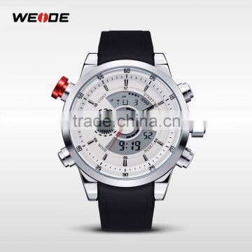 WEIDE fashion japan movt stainless steel case back water resistant mens watch wh3401